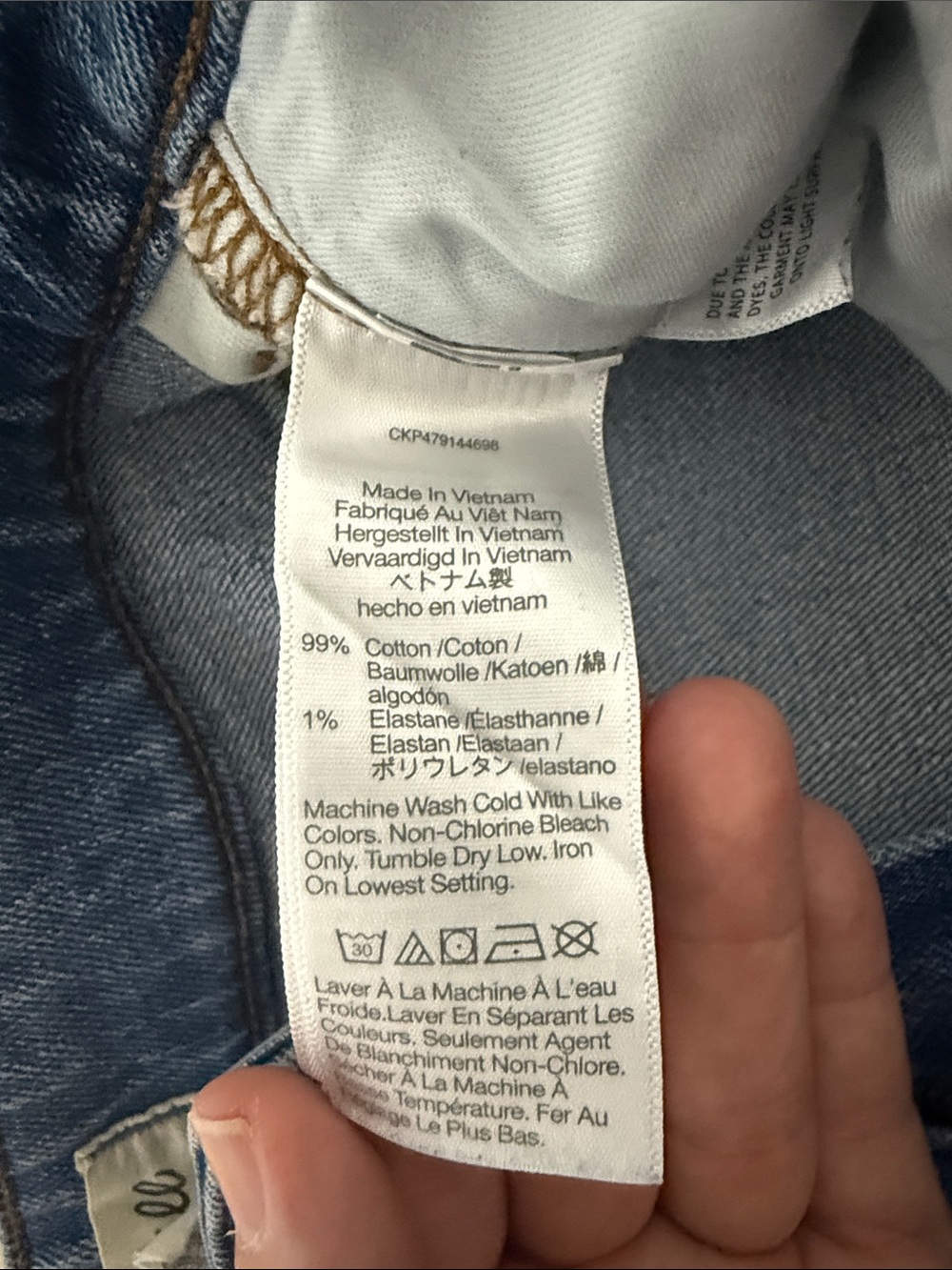 Madewell Curvy 90’s Straight Leg Jeans in Medium Blue Wash - Picture 3 of 8